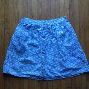 Geometric Print Skirt